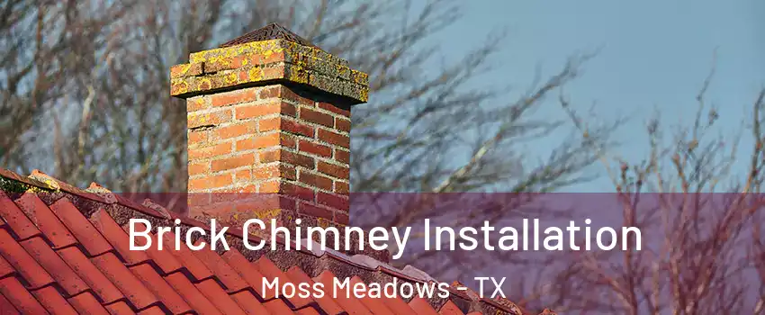 Brick Chimney Installation Moss Meadows - TX