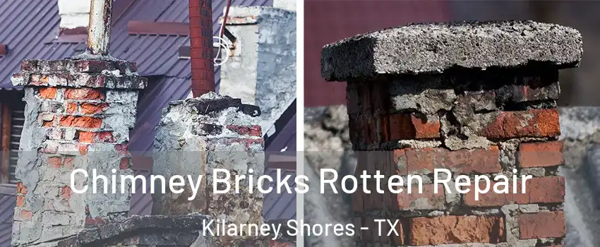 Chimney Bricks Rotten Repair Kilarney Shores - TX