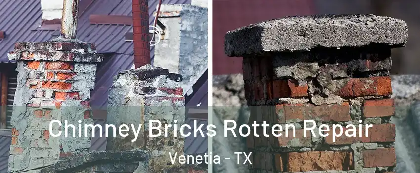 Chimney Bricks Rotten Repair Venetia - TX