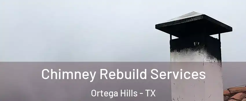 Chimney Rebuild Services Ortega Hills - TX