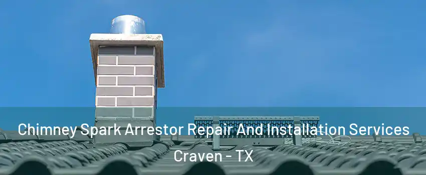 Chimney Spark Arrestor Repair And Installation Services Craven - TX