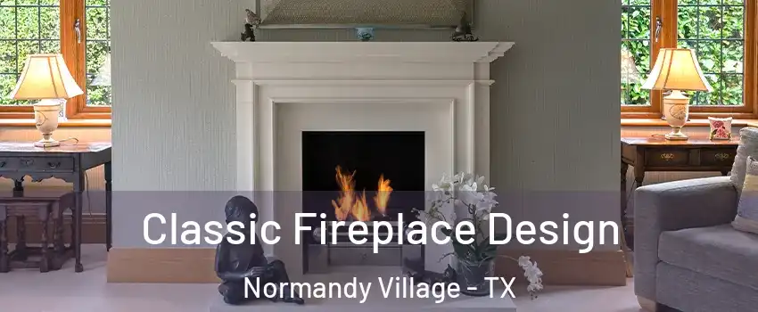 Classic Fireplace Design Normandy Village - TX