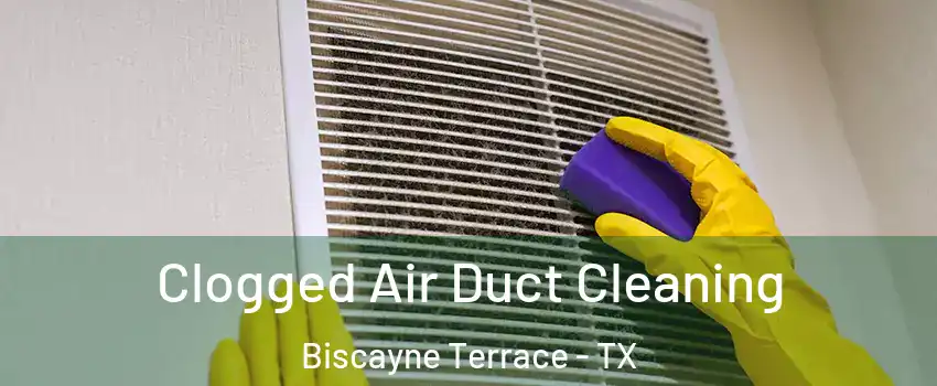 Clogged Air Duct Cleaning Biscayne Terrace - TX