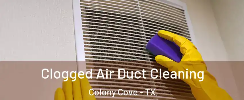 Clogged Air Duct Cleaning Colony Cove - TX