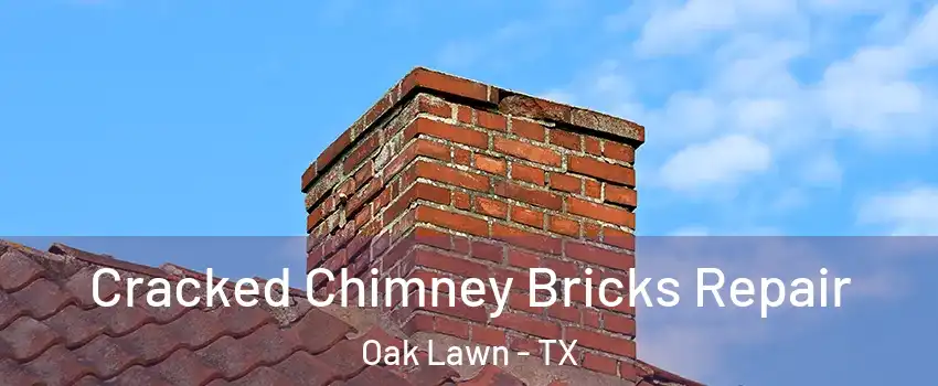 Cracked Chimney Bricks Repair Oak Lawn - TX