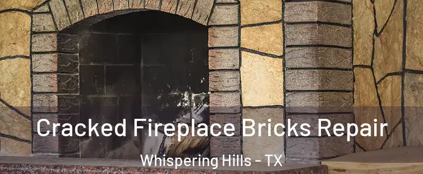 Cracked Fireplace Bricks Repair Whispering Hills - TX