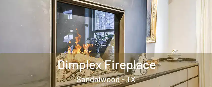 Dimplex Fireplace Sandalwood - TX