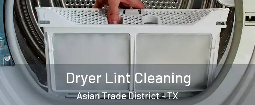 Dryer Lint Cleaning Asian Trade District - TX