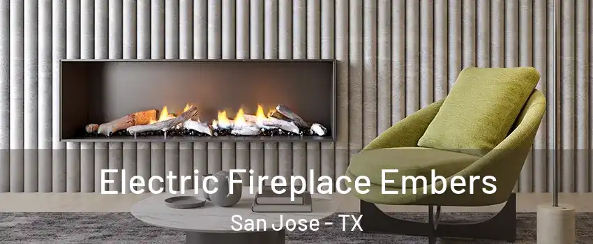 Electric Fireplace Embers San Jose - TX