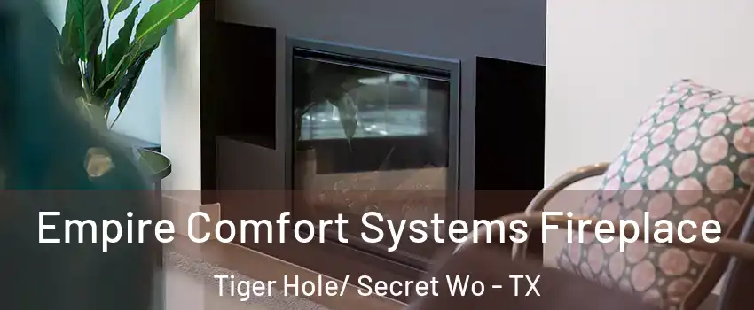 Empire Comfort Systems Fireplace Tiger Hole/ Secret Wo - TX