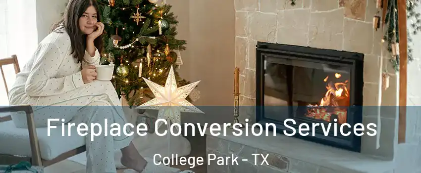 Fireplace Conversion Services College Park - TX