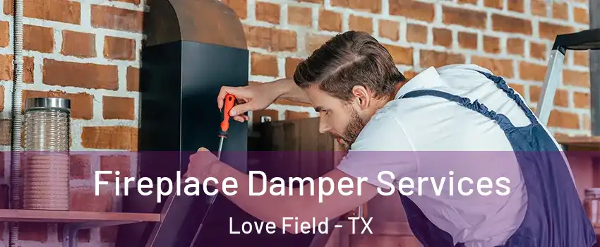 Fireplace Damper Services Love Field - TX