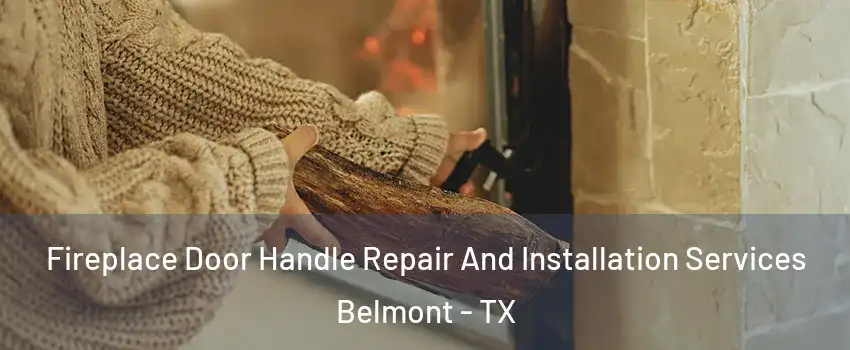 Fireplace Door Handle Repair And Installation Services Belmont - TX