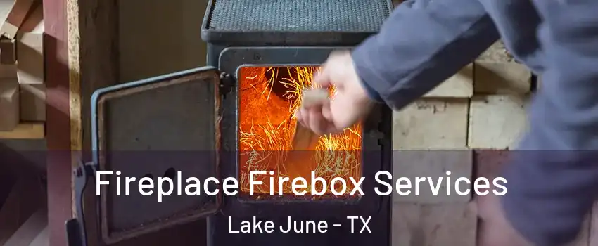 Fireplace Firebox Services Lake June - TX