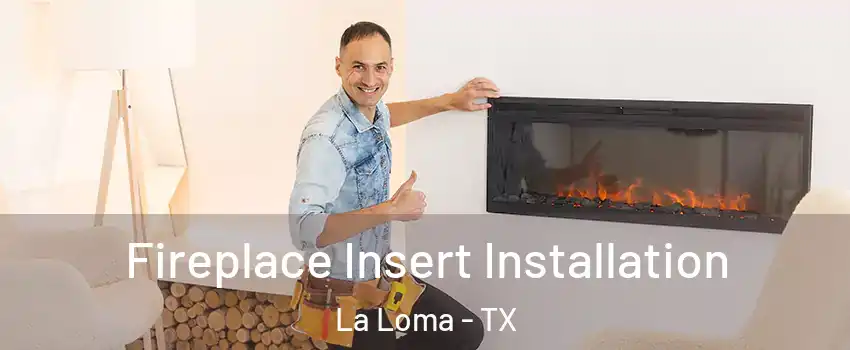 Fireplace Insert Installation La Loma - TX