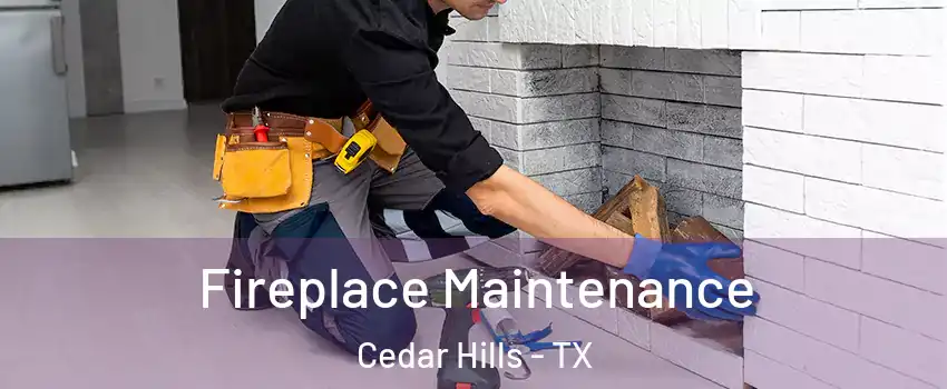 Fireplace Maintenance Cedar Hills - TX