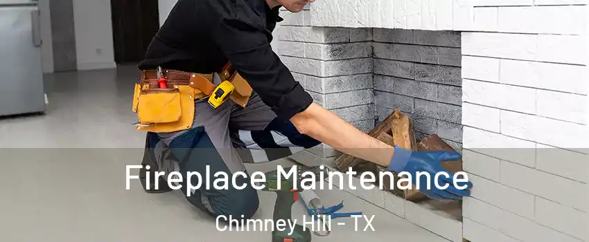 Fireplace Maintenance Chimney Hill - TX