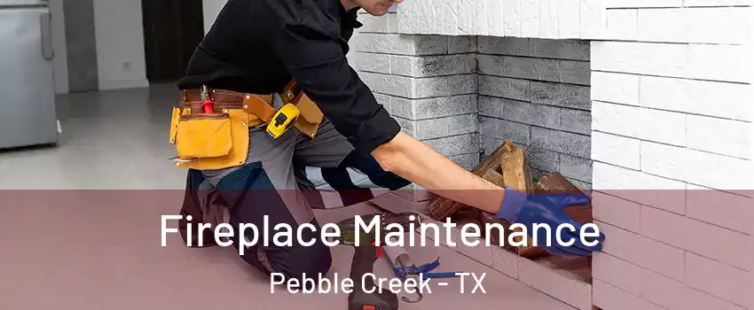 Fireplace Maintenance Pebble Creek - TX