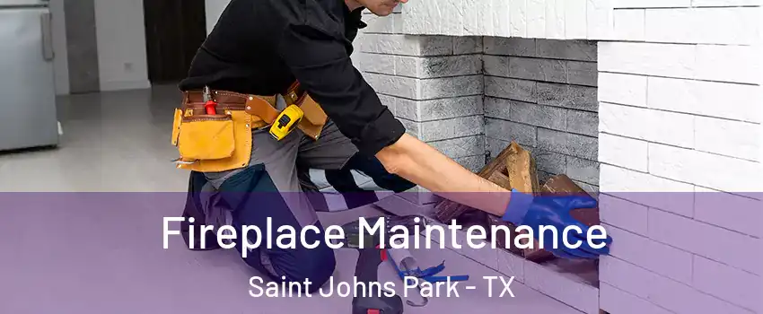 Fireplace Maintenance Saint Johns Park - TX