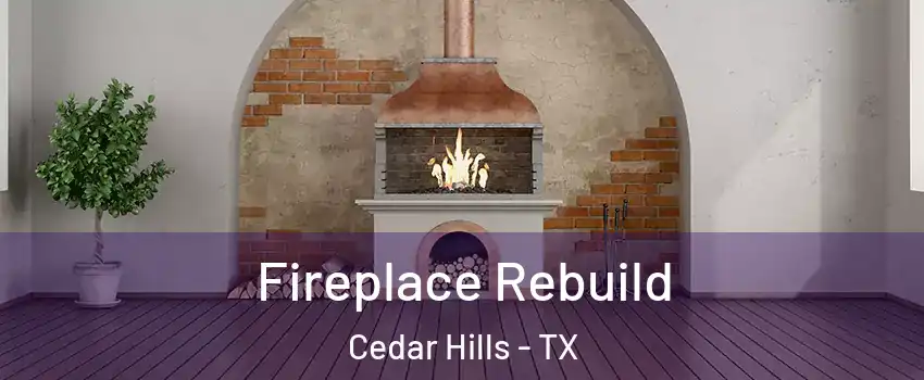 Fireplace Rebuild Cedar Hills - TX