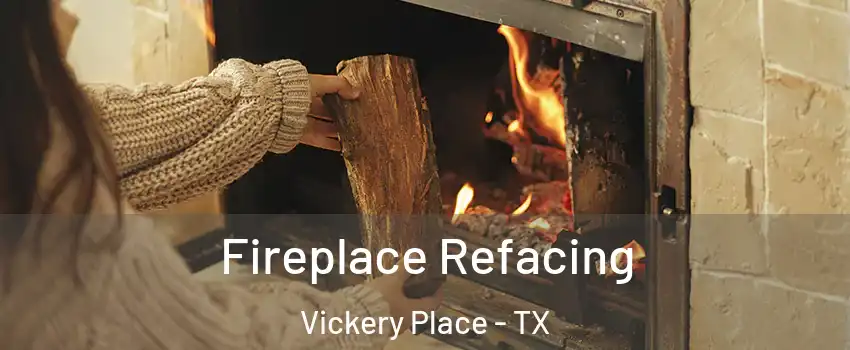 Fireplace Refacing Vickery Place - TX