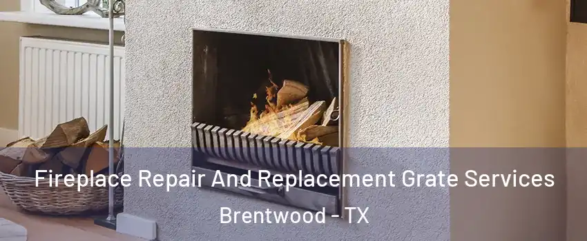 Fireplace Repair And Replacement Grate Services Brentwood - TX