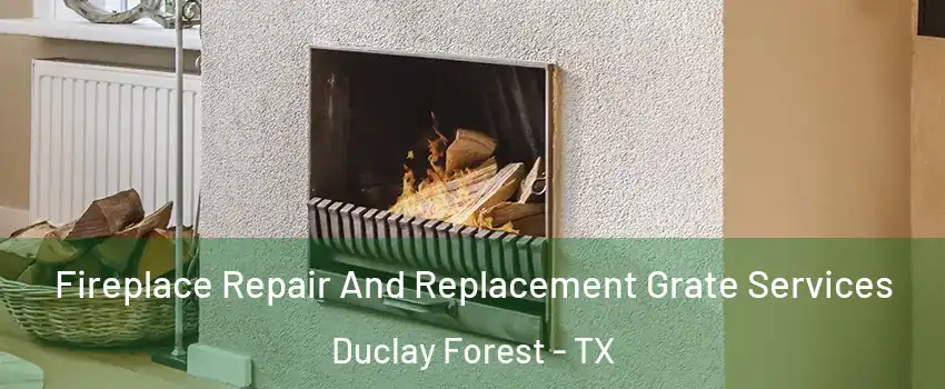 Fireplace Repair And Replacement Grate Services Duclay Forest - TX