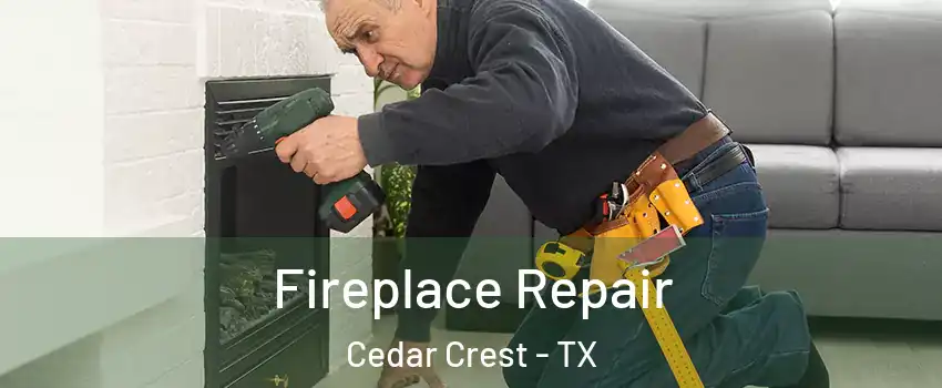 Fireplace Repair Cedar Crest - TX