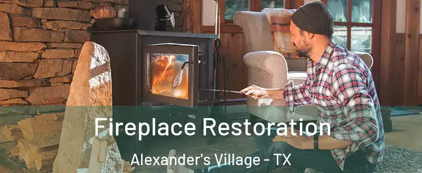 Fireplace Restoration Alexander's Village - TX