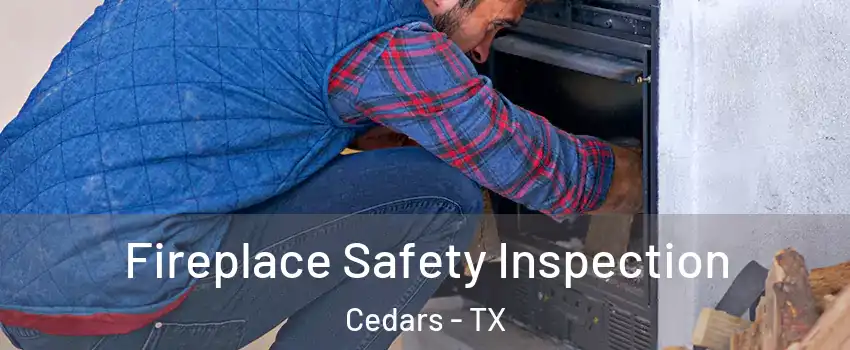 Fireplace Safety Inspection Cedars - TX