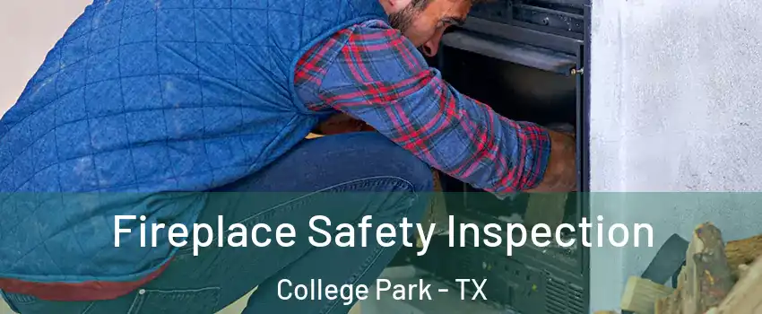 Fireplace Safety Inspection College Park - TX