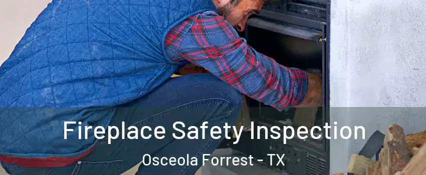 Fireplace Safety Inspection Osceola Forrest - TX