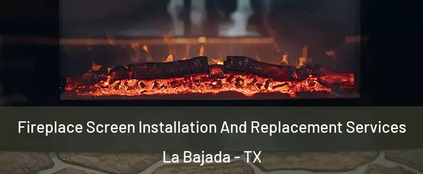 Fireplace Screen Installation And Replacement Services La Bajada - TX