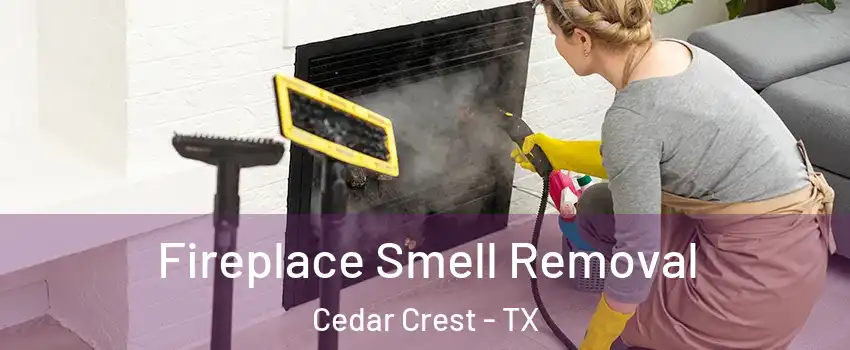 Fireplace Smell Removal Cedar Crest - TX