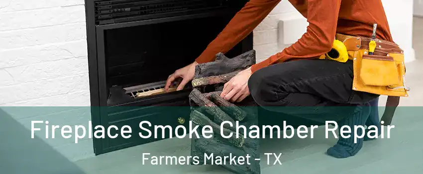 Fireplace Smoke Chamber Repair Farmers Market - TX