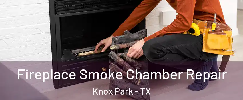 Fireplace Smoke Chamber Repair Knox Park - TX