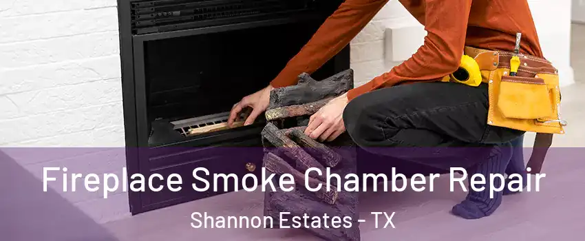 Fireplace Smoke Chamber Repair Shannon Estates - TX