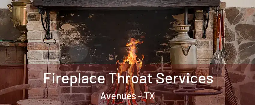 Fireplace Throat Services Avenues - TX