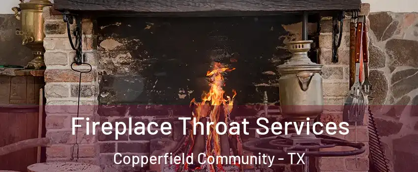 Fireplace Throat Services Copperfield Community - TX