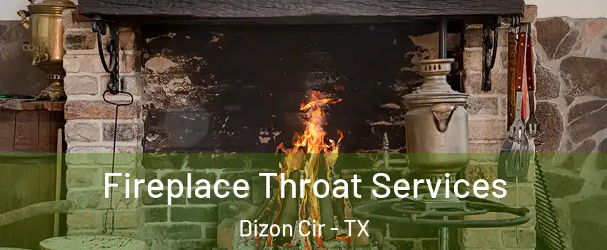 Fireplace Throat Services Dizon Cir - TX