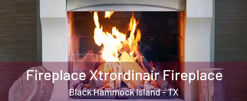 Fireplace Xtrordinair Fireplace Black Hammock Island - TX