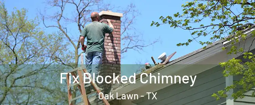 Fix Blocked Chimney Oak Lawn - TX