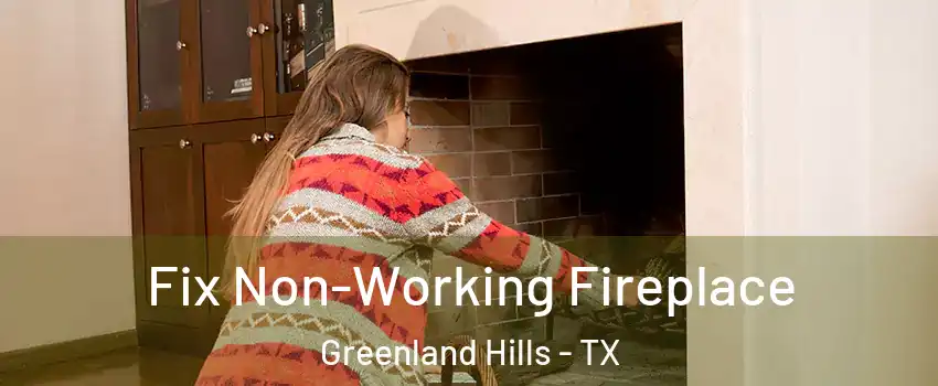 Fix Non-Working Fireplace Greenland Hills - TX