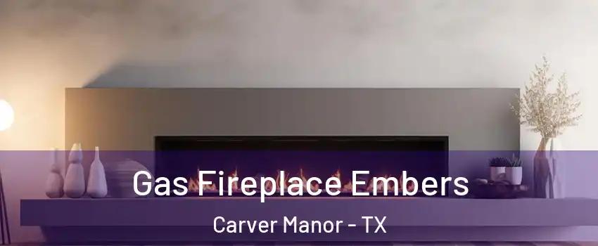 Gas Fireplace Embers Carver Manor - TX