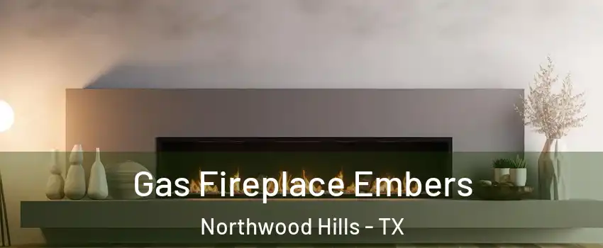 Gas Fireplace Embers Northwood Hills - TX