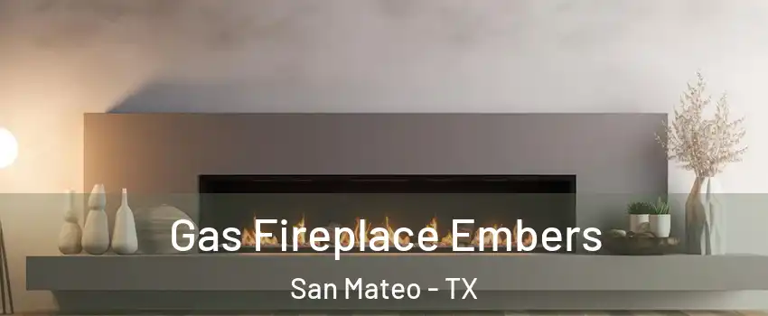 Gas Fireplace Embers San Mateo - TX