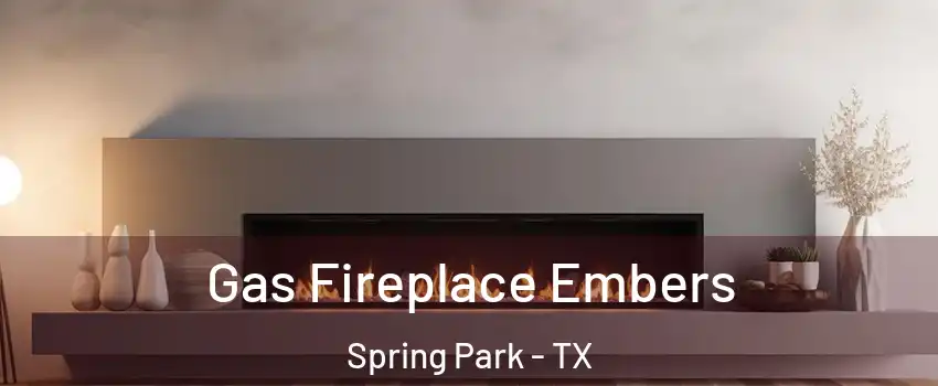 Gas Fireplace Embers Spring Park - TX