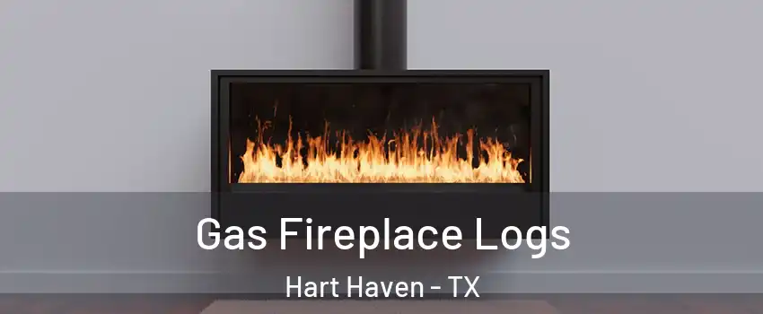 Gas Fireplace Logs Hart Haven - TX