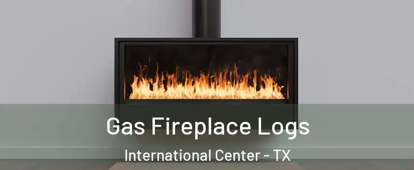 Gas Fireplace Logs International Center - TX