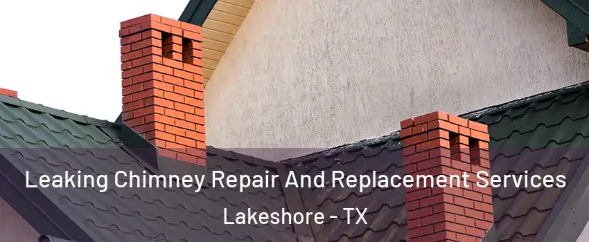 Leaking Chimney Repair And Replacement Services Lakeshore - TX